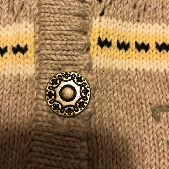 Vintage Northern Reflection cream and pastels button up cottagecore vest EUC - Picture 5 of 8